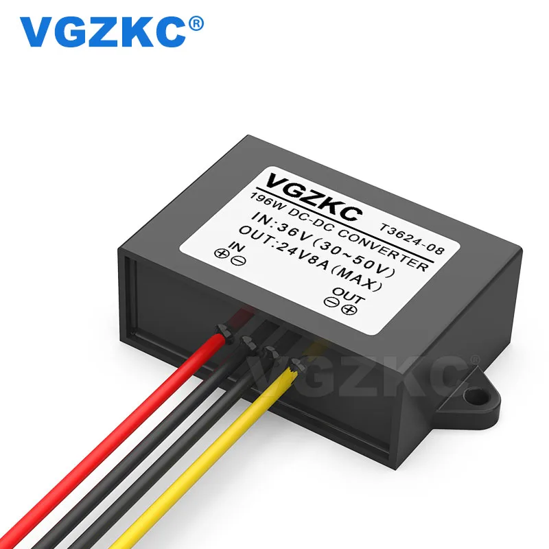 Водонепроницаемый понижающий модуль питания постоянного тока VGZKC 190 Вт от 36 В до 24