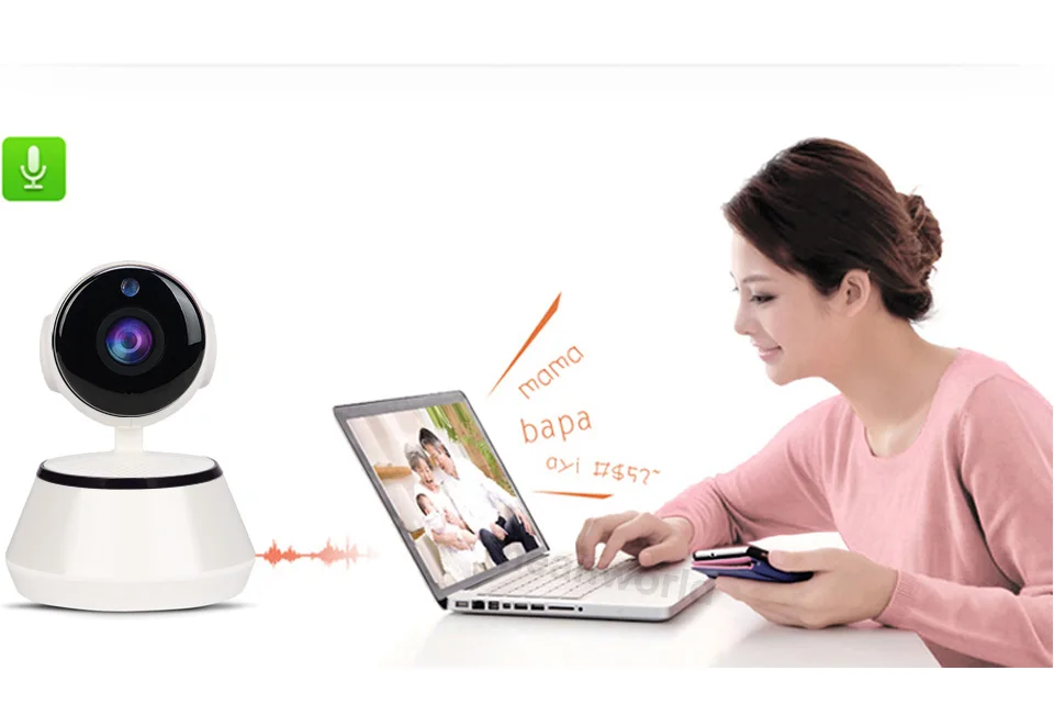 HD Home WiFi Camera Kit with NVR Security Camera Wireless IP Video Surveillance Camera System