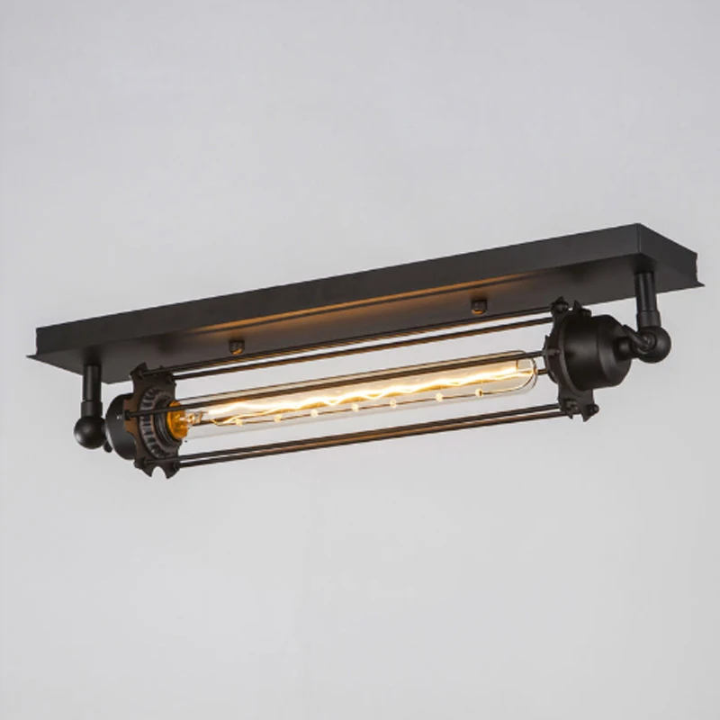 Лофт винтажный Американский промышленный потолочный светильник Эдисон лампа E27