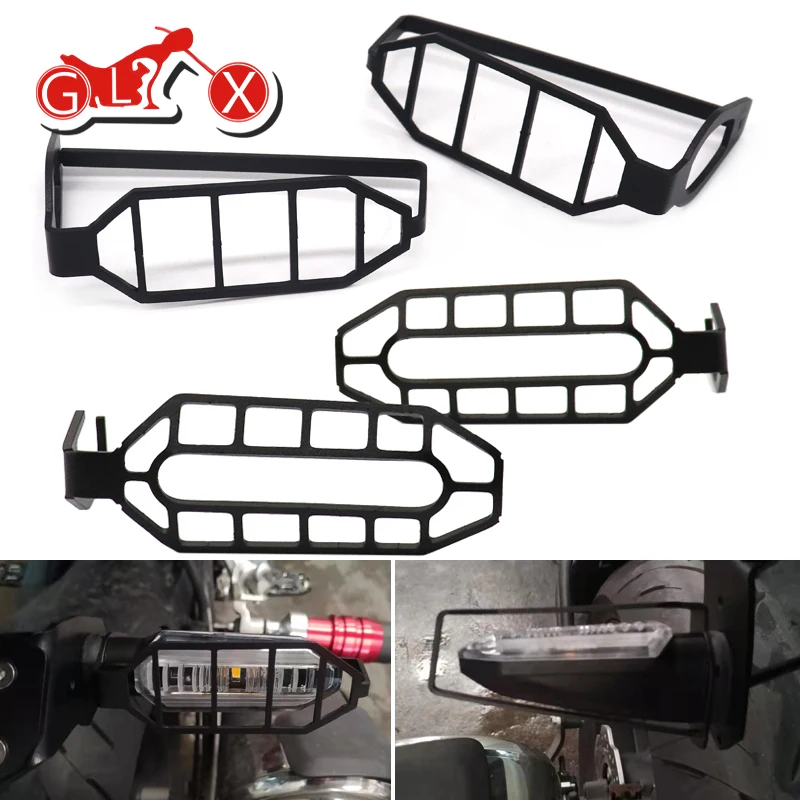 

For Honda CB650R CRF1100L CB1100 CB 650R 1100 CRF 1100L CB 400F Accessories Rear Turn Signal Light Protection Shield Guard Cover