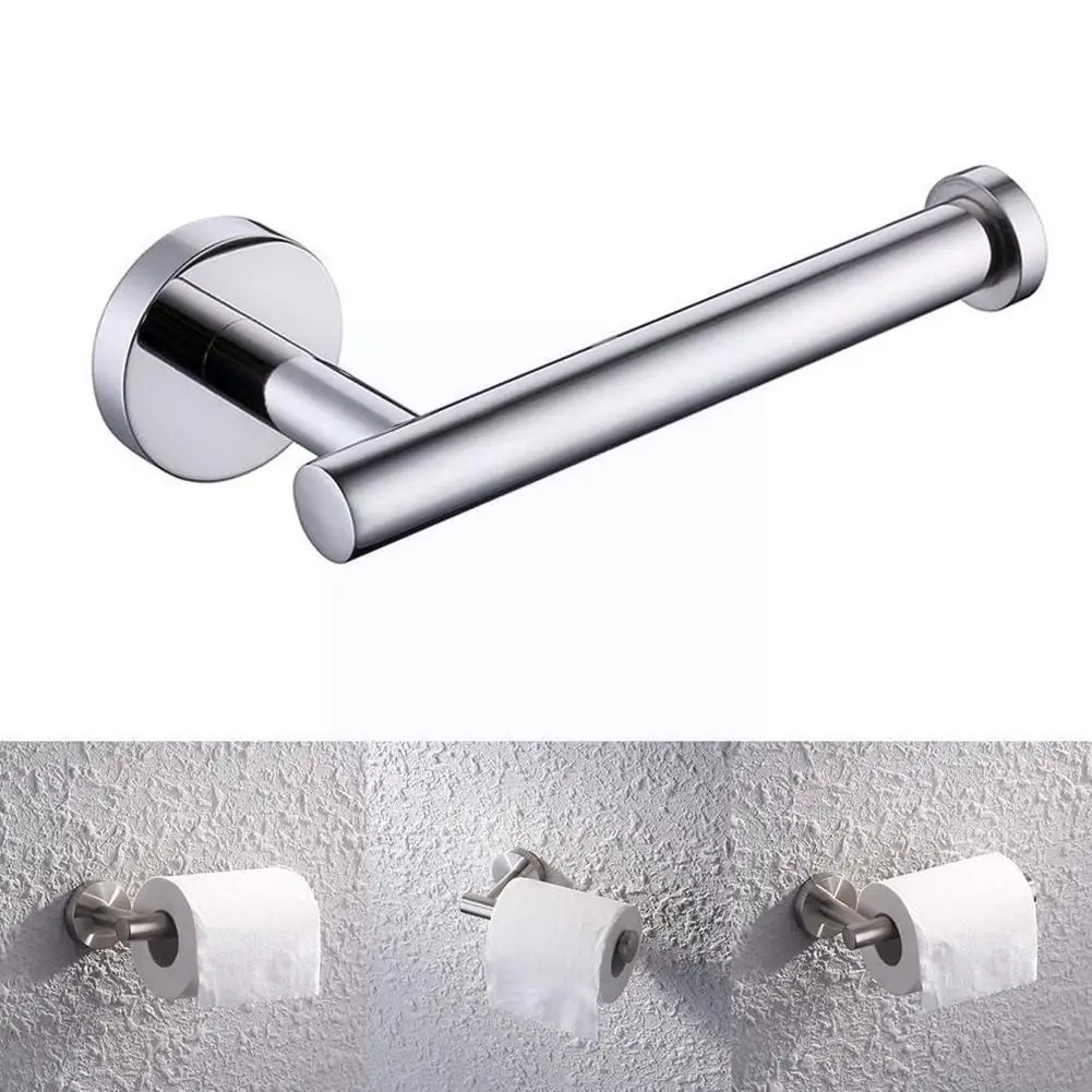 

Bathroom Toilet Paper Holder 304 Steel Rustproof Toilet Mount Holder Roll Dispenser Wall Rack C5s1