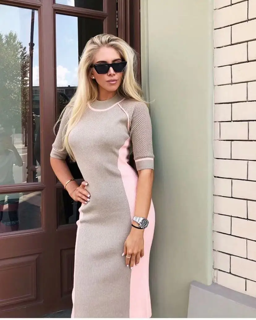 Размера плюс Vestido Longo Платье Вадим 2020 новые шерстяные дамы с узкой талией
