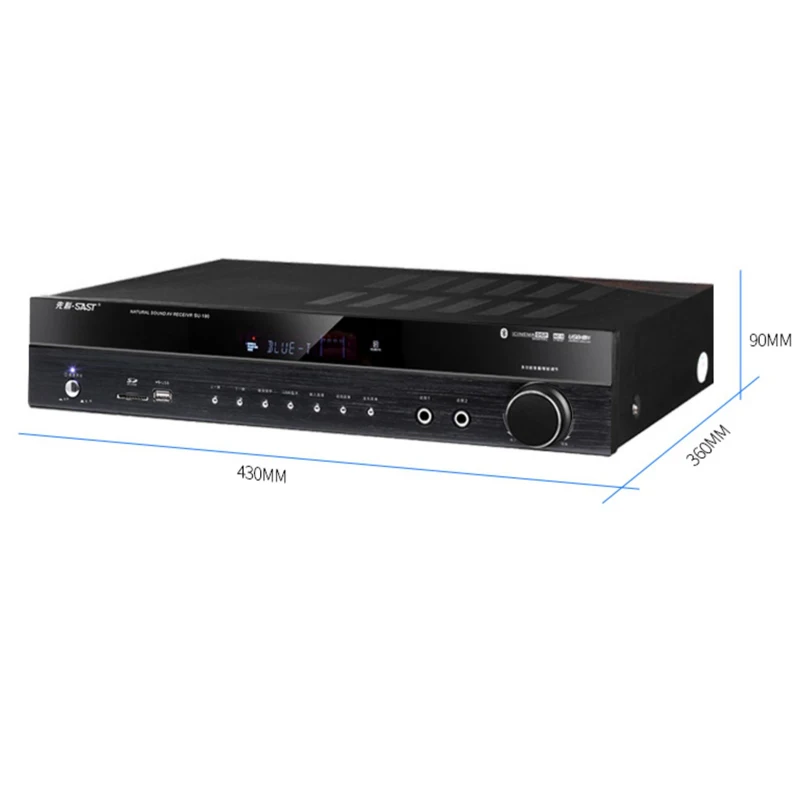 Мощный сабвуфер KYYSLB 500/650 Вт 8 16 Ом 220 в 5 1 Hi Fi Bluetooth усилитель сценическое аудио