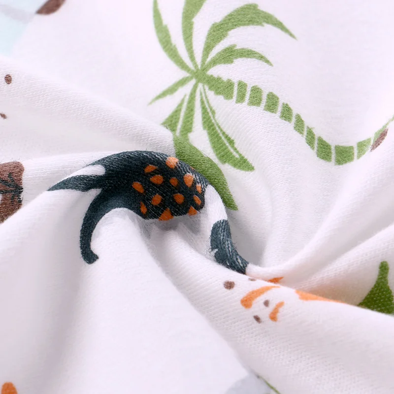 

3Pcs Set Newborn Baby Cot Blanket For Maternity Leave Cartoon Printted Cotton Sleeping Bag Baby Receiving Swaddle Blanket