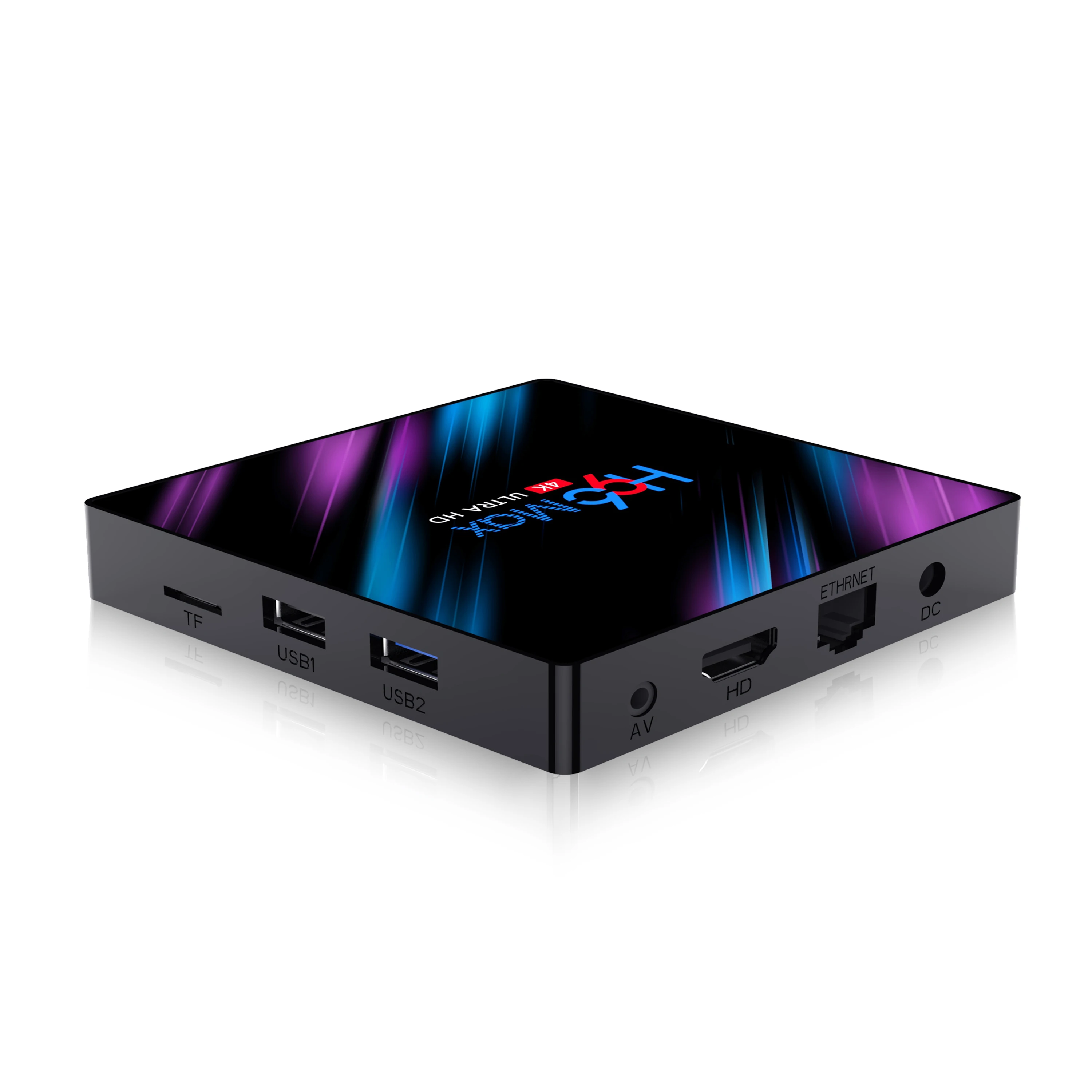 Приставка Смарт-ТВ H96 MAX RK3318 Android 9 0 4 + 32/64 ГБ 4K 2 16 android | Электроника