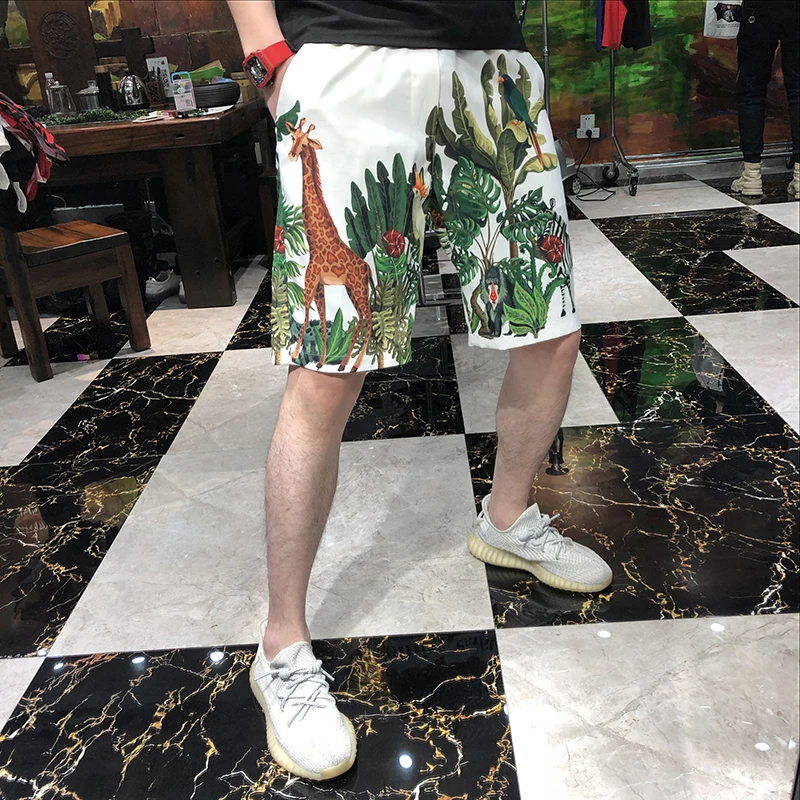 Модные брендовые новые мужские шорты Популярные пляжные для отдыха