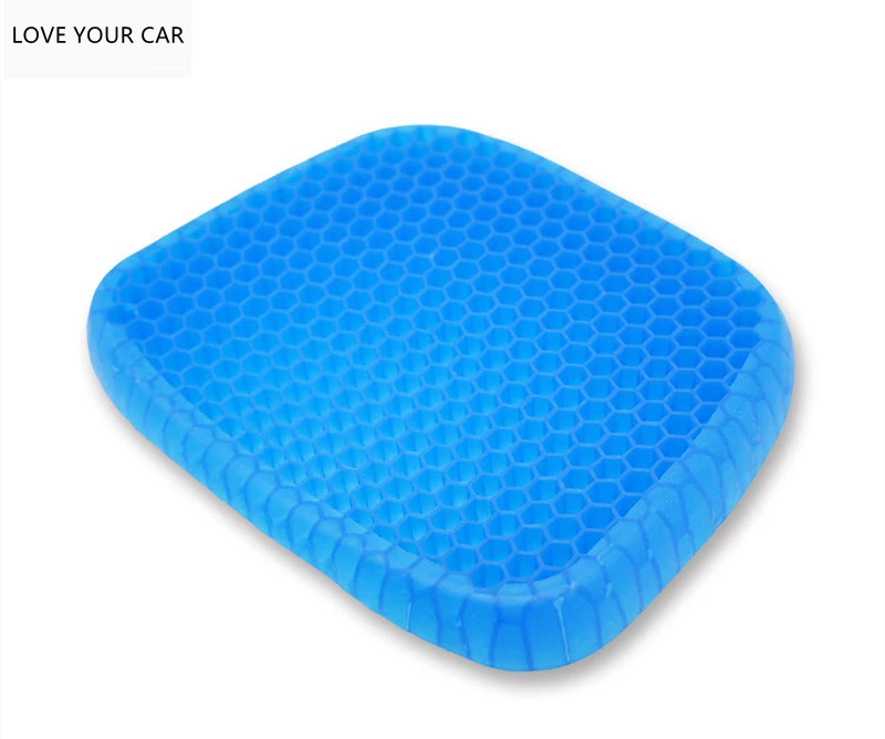 

Летние пользовательские новые летние гель подушка с изображением медовых сот сидение для офиса, машины Подушка на стул яйцо подушки