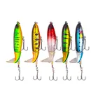 2020 10 см 13 г гамбургер Поппер приманка для 3D глаза Пластик искусственные приманки жесткие рыболовные Plopper Аксессуары для рыбалки, крючок