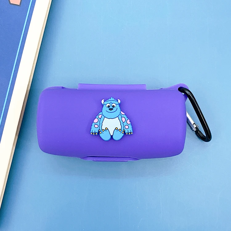 Cartoon Silicone Wireless Bluetooth Earphones Protective Cover Shell for bose soundsport free Anti-fall Earphone Case | Электроника