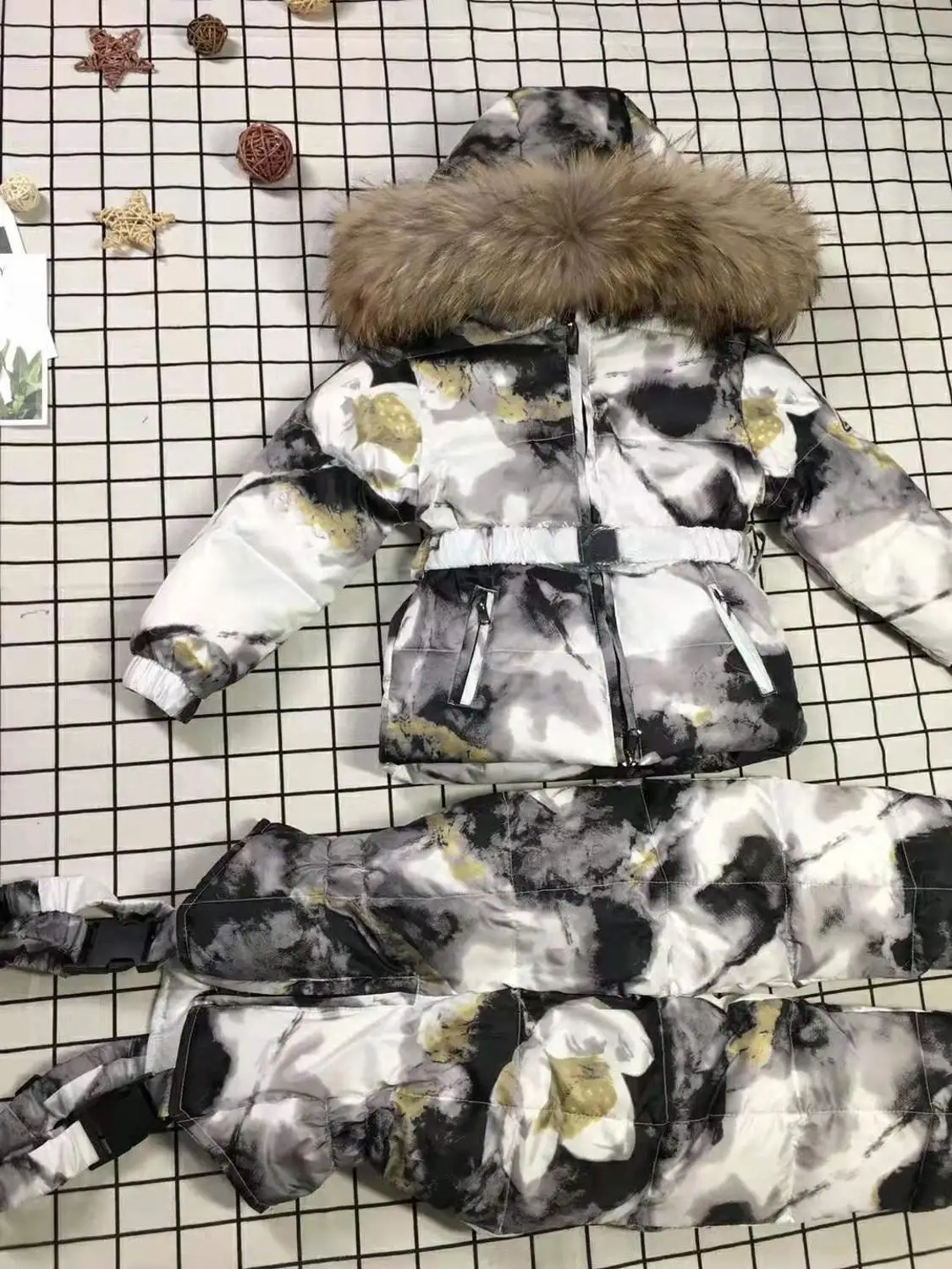 2019 детский лыжный костюм куртки с капюшоном комплекты для катания на лыжах