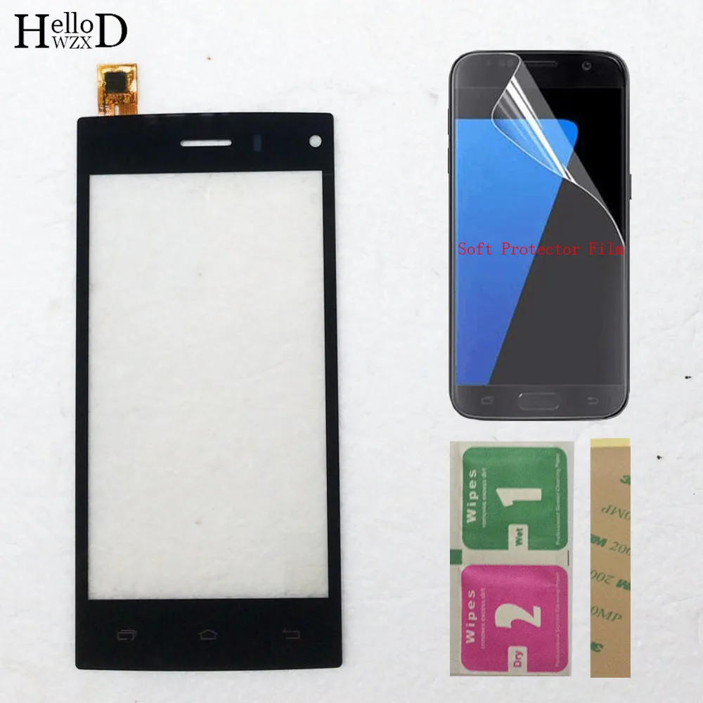

4.5" Touch Panel For DEXP Ixion X4.5 X 4.5 Touch Screen Digitizer Front Glass Panel Sensor Mobile Phone Protector Film