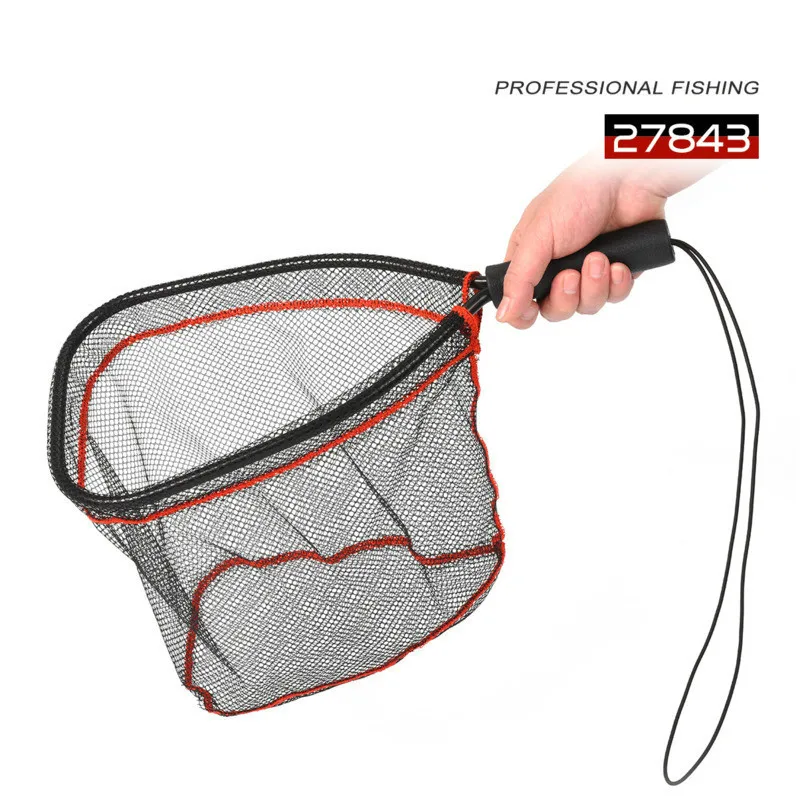 Рыболовная сеть для ловли нахлыстом из алюминиевого сплава маленькая