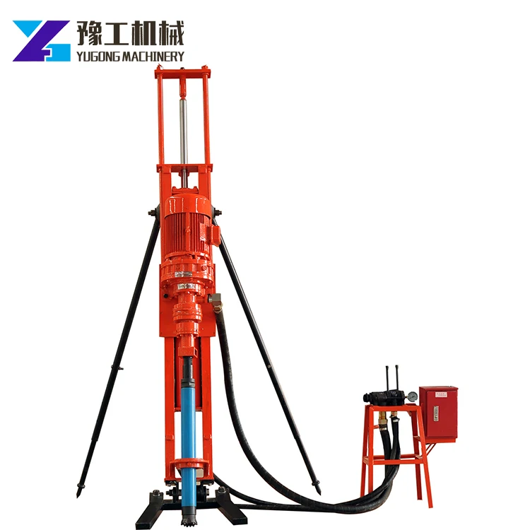 Self Propelled aock blasthole drilling rig anchoring tunnel boring machine air/pneumatic dth | Инструменты