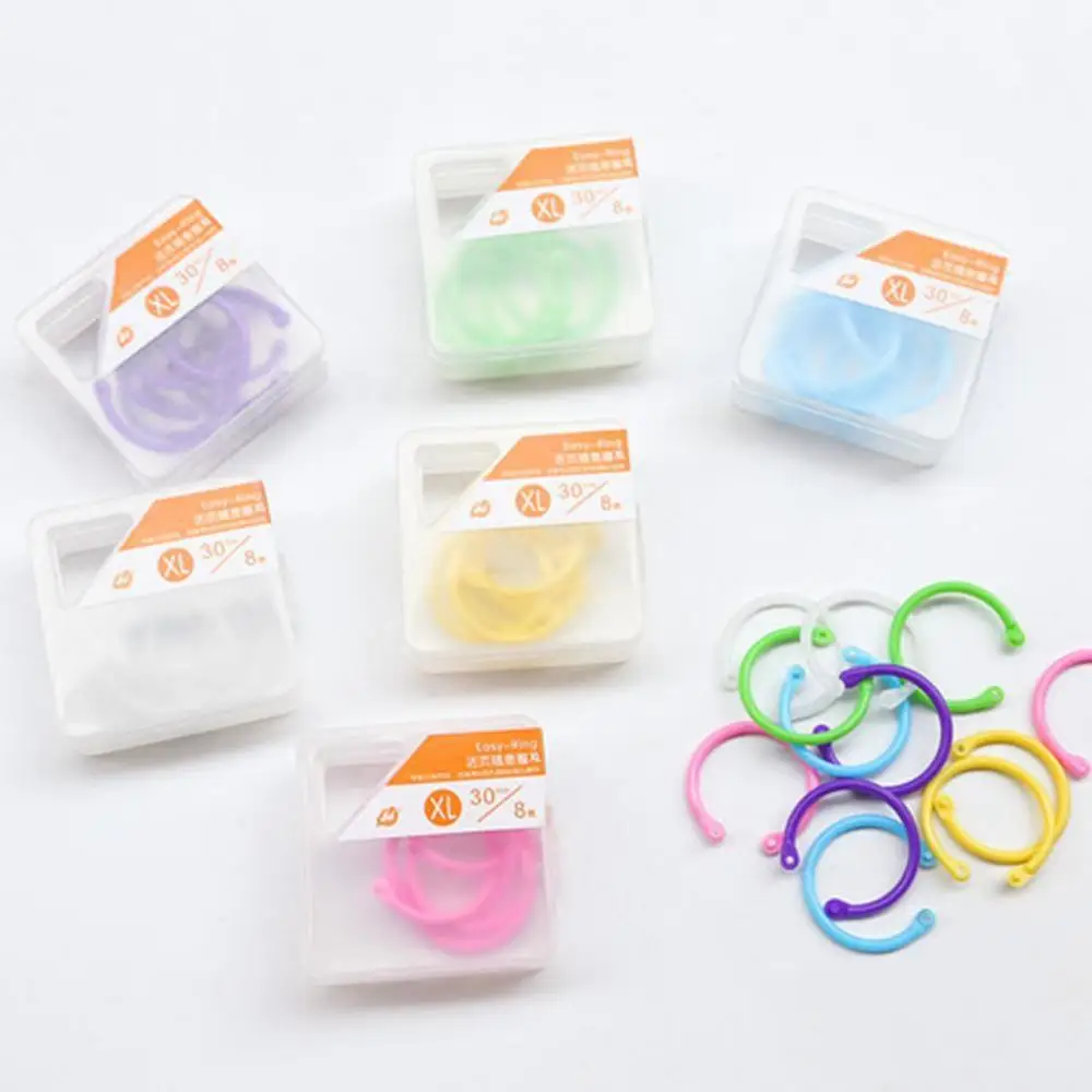 Креативная красочная электронная книга для набросков с надписью Easy Ring Paper Loose Leaf