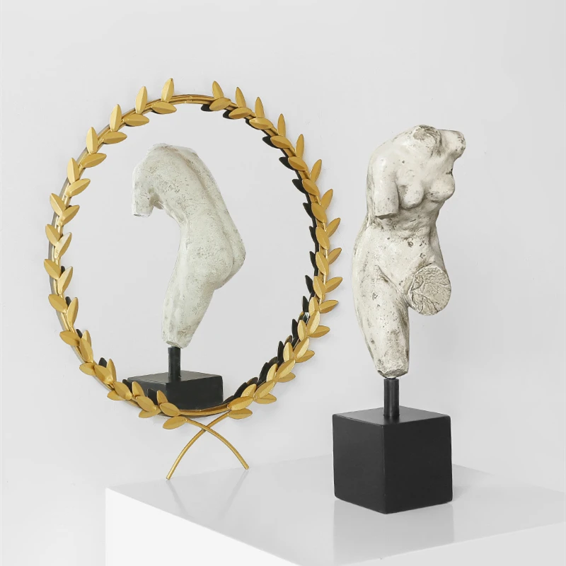 Металлическое круглое зеркало для макияжа Северной Европы подвесное украшение