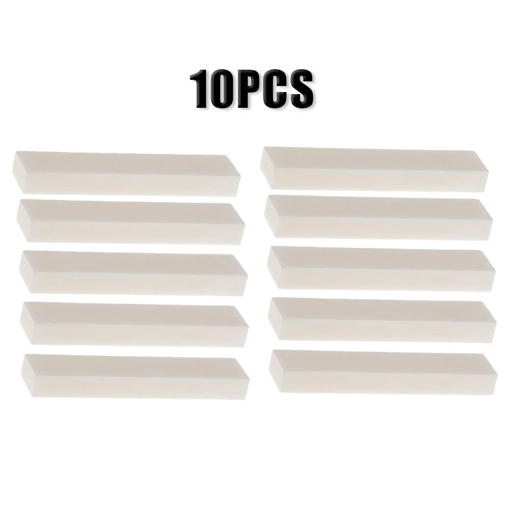 

Ukulele Blank Guitar Nut 10pcs 55x10x6mm Bass Blank Bone Bridge Guitar