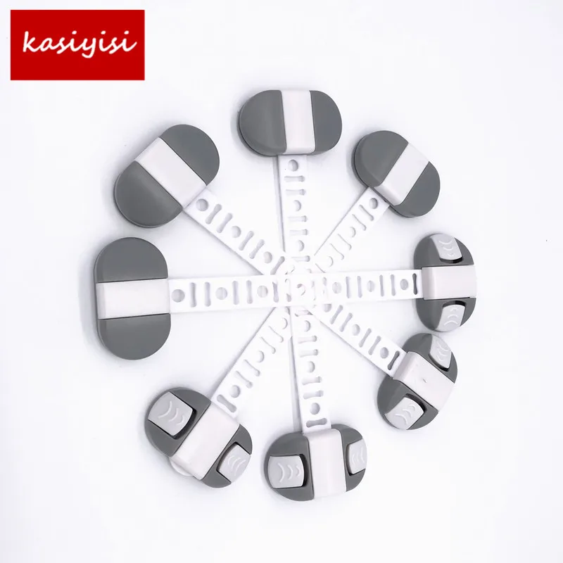 5 шт./лот Детская безопасность многофункциональный регулируемый замок для ящика