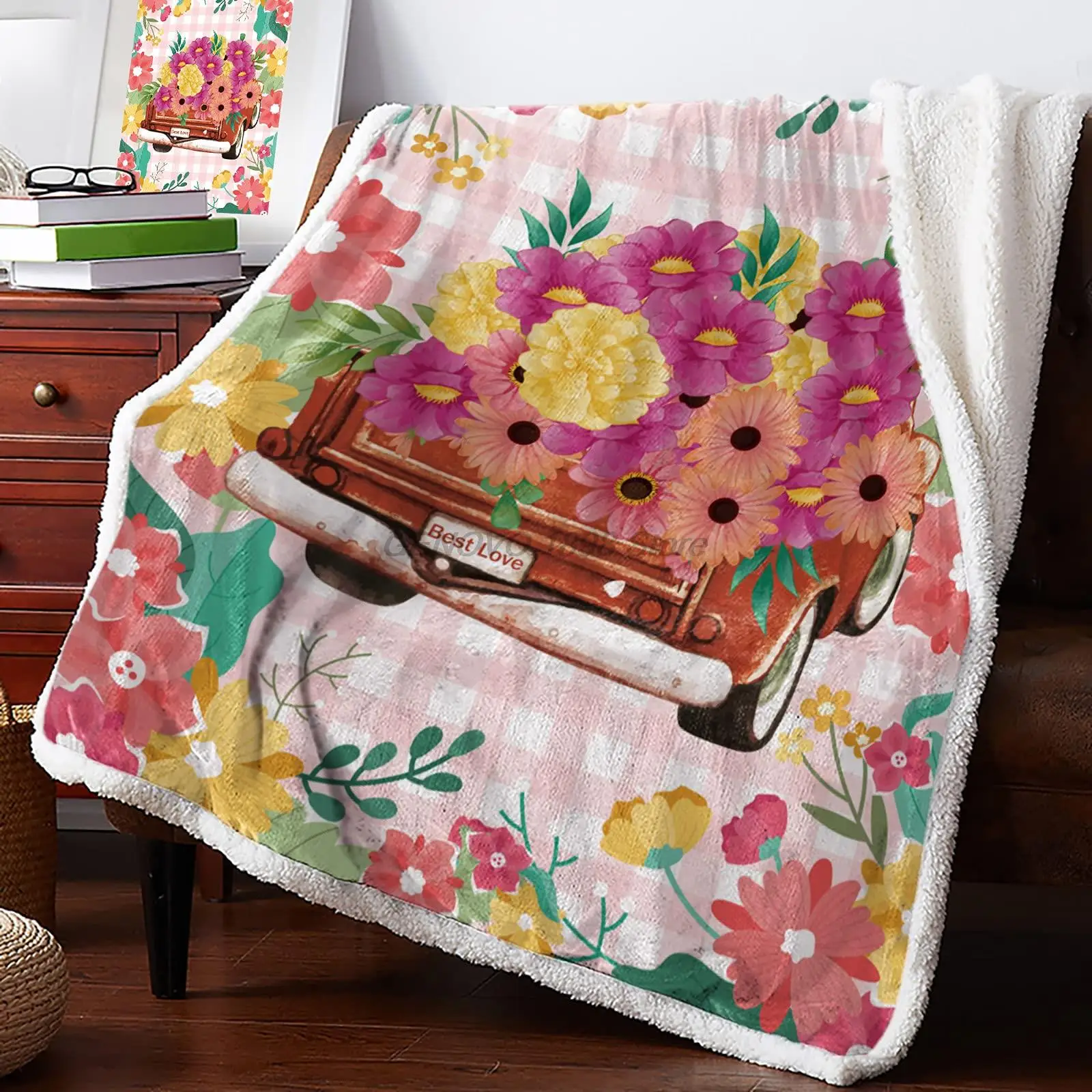 

Роскошная флисовая плед для дивана, толстое пушистое мягкое уютное одеяло для кровати, двустороннее Флисовое одеяло Sherpa для дивана Chai