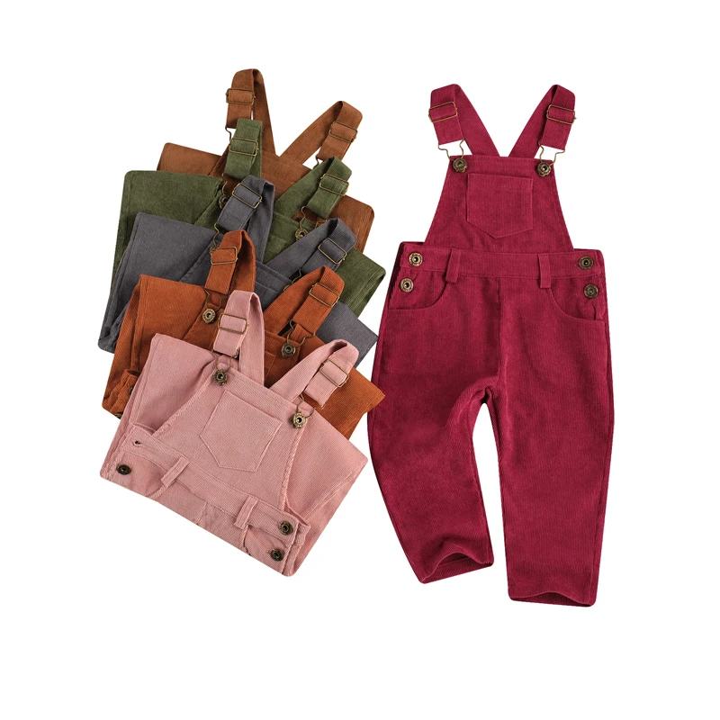 

Брюки lioraitiin однотонные для маленьких мальчиков и девочек 0-5 лет, повседневные подтяжки с регулируемыми лямками и карманами, 6 цветов, s