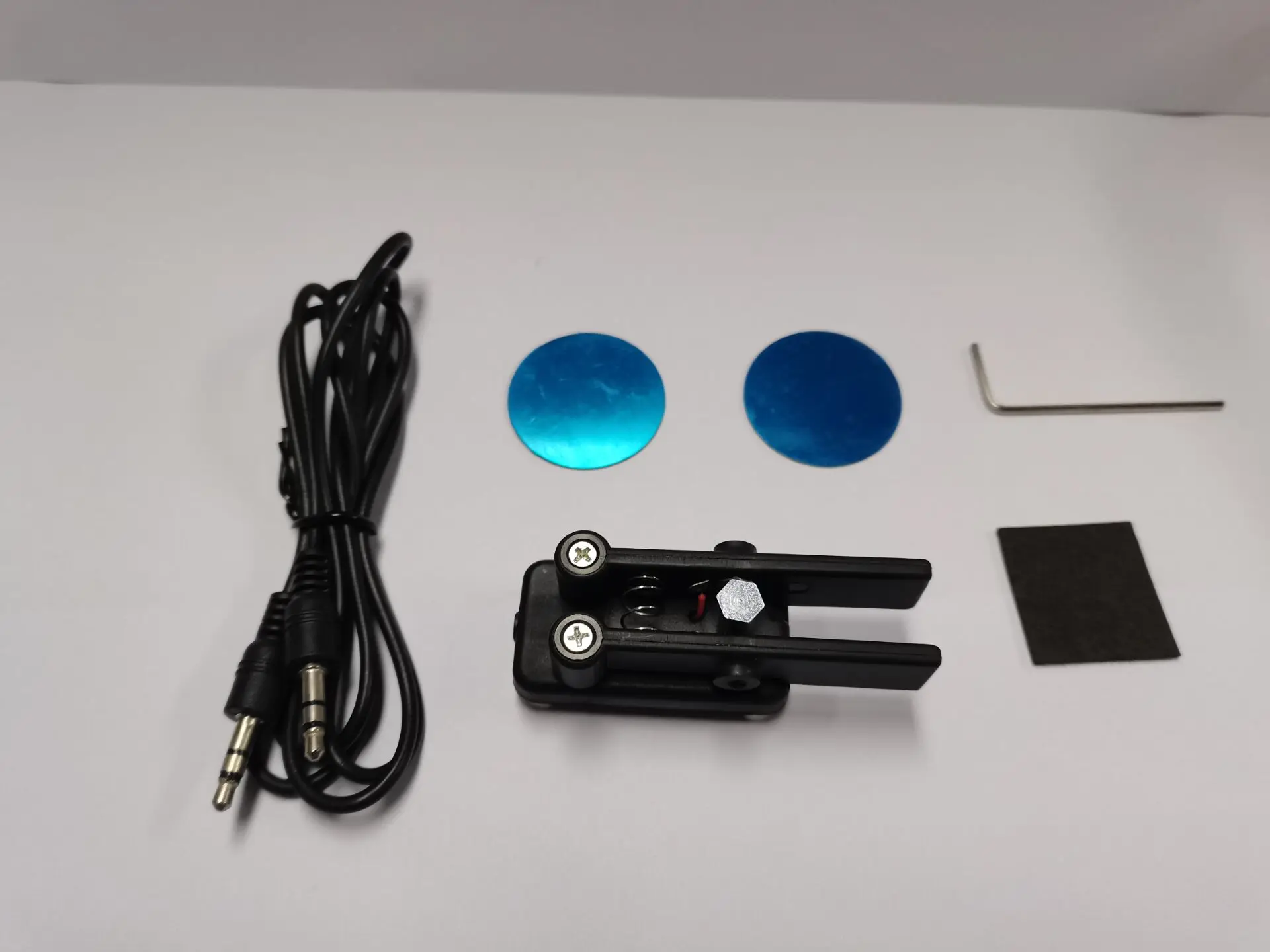 QU-7025 портативный двойной лопастной автоматический ключ короткая волна код CW Morse