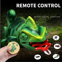 lifelike animals toy lizard pet intelligent remote control toy electronic model reptile chameleon robot for kid birthday gifts