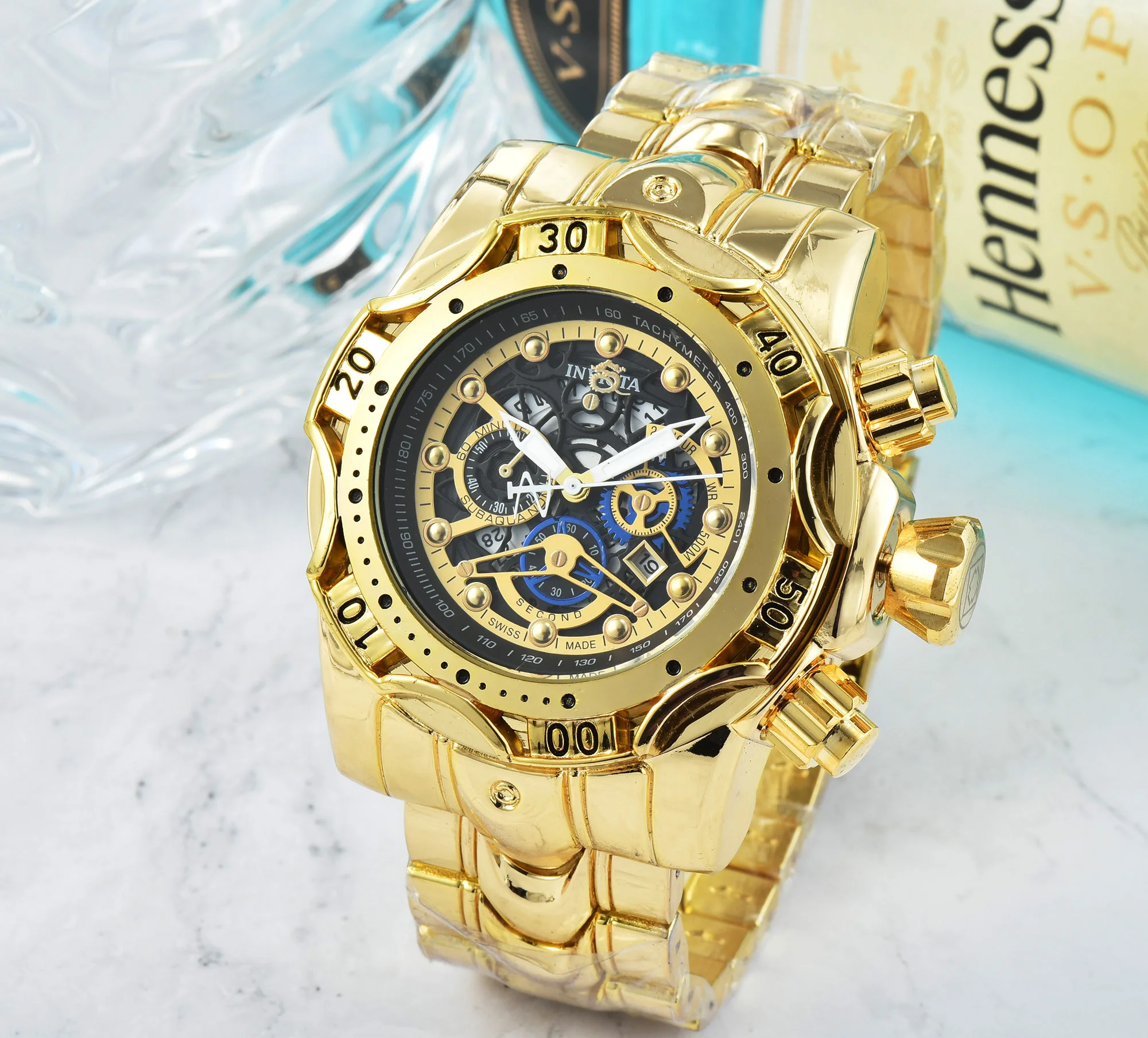 

INVIOTA Men's watches, big wrist watches