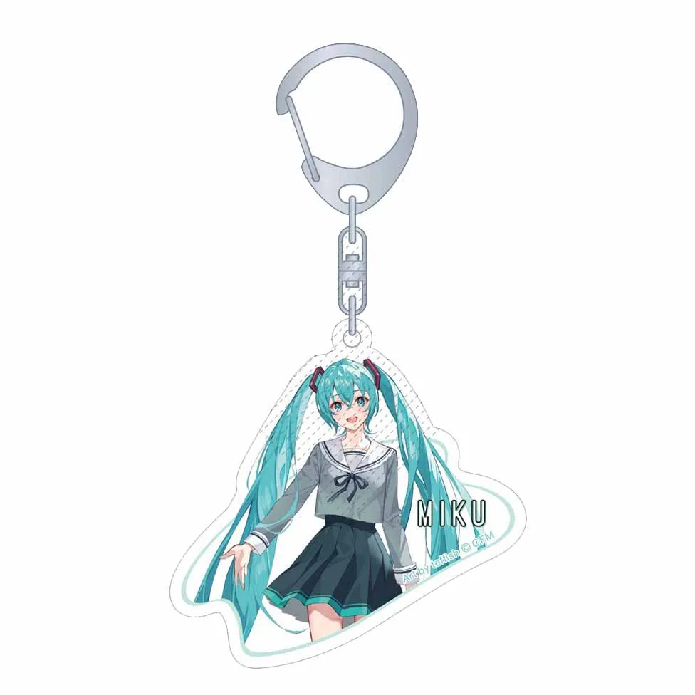 Брелок Kaito Kagamine Rin Len Hatsune Miku Vocaloid Acrylic подвеска наружные украшения коллекция аниме