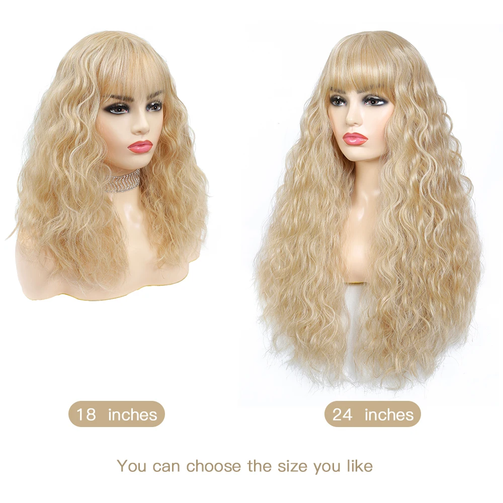 Синтетические серые парики для женщин 18/24 дюйма супервьющийся женский парик с