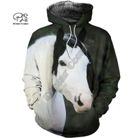 plstar cosmos horse art animal tracksuit 3dprinted hoodiesweatshirtjacketmenwomen casual harajuku colorful fit style 1