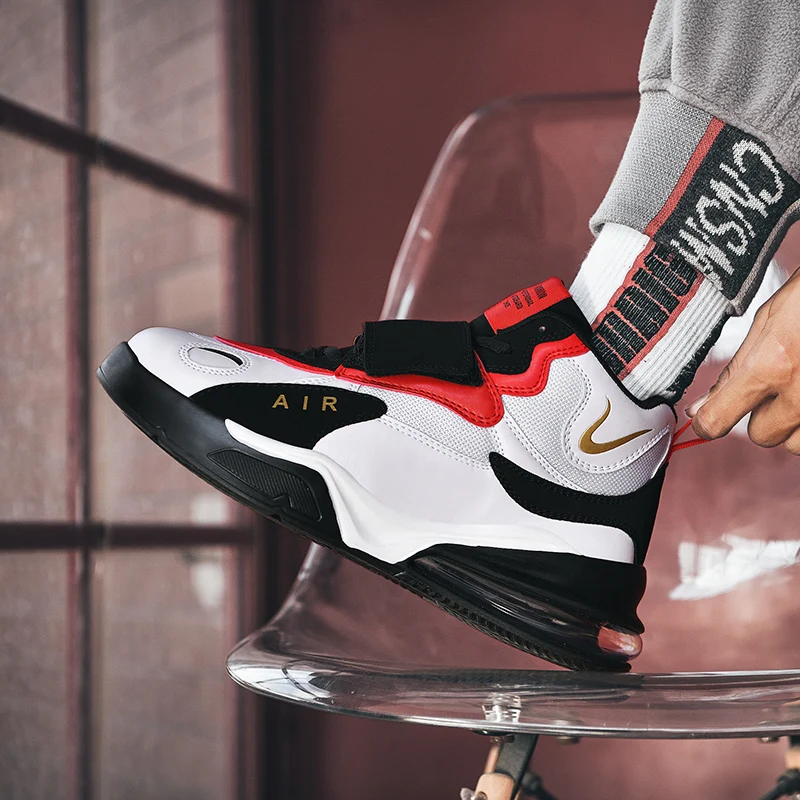 Новый продукт взрывоопасных Стиль Runnnig обувь Мужская дышащая Кроссовки с верхом