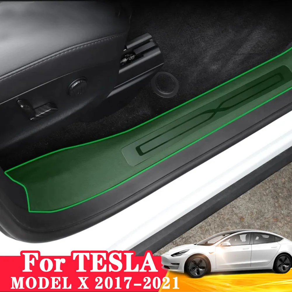 

Защитная пленка для передней и задней дверей Tesla Model X 2017-2021