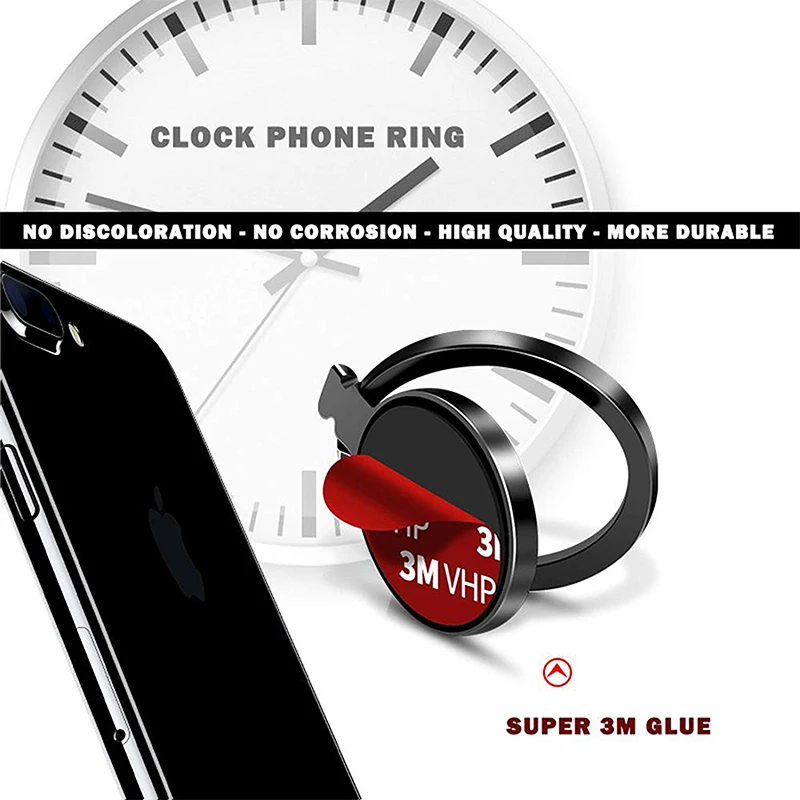 SHELLNAIL часы-телефон gps палец кольцо держатель для iPhone анти-падение сцепление Крепление Телефон кольцо металлические подставки магнитный автомобильный держатель
