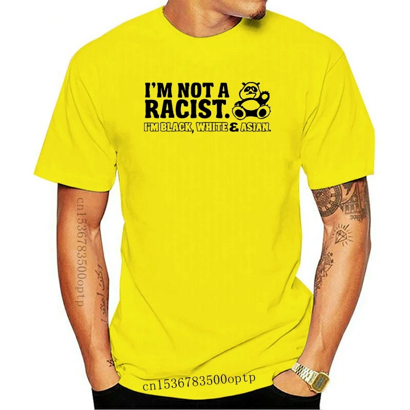

Teevonie New Hip Hop Joyner Lucas Rap T Shirt Men I'm Not Racist Printed Tshirts Plus Size Clothing