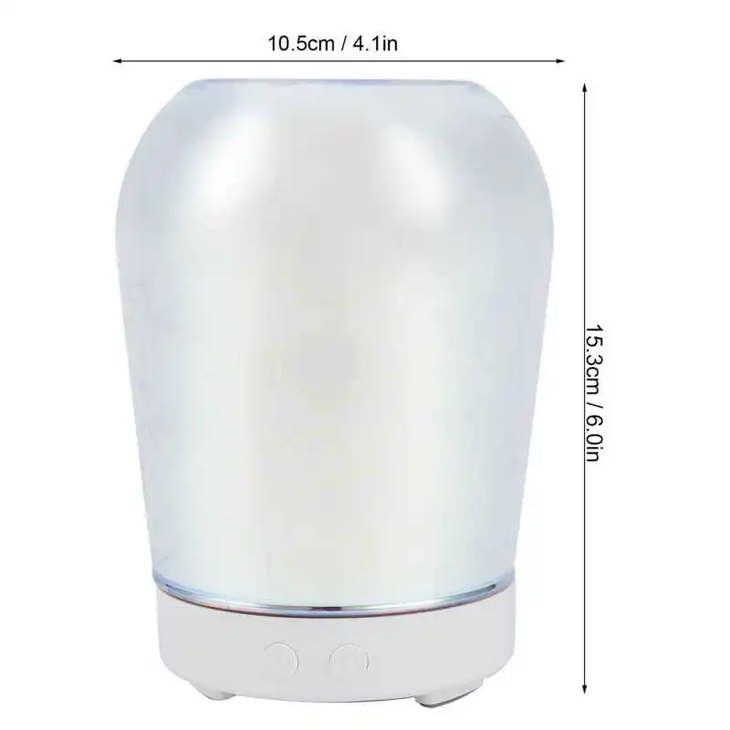 

100ml Colorful Night Light Humidifier Aromatherapy Essential Oil Diffuser for Home EU 100-240V Diffusore Oli Essenziali
