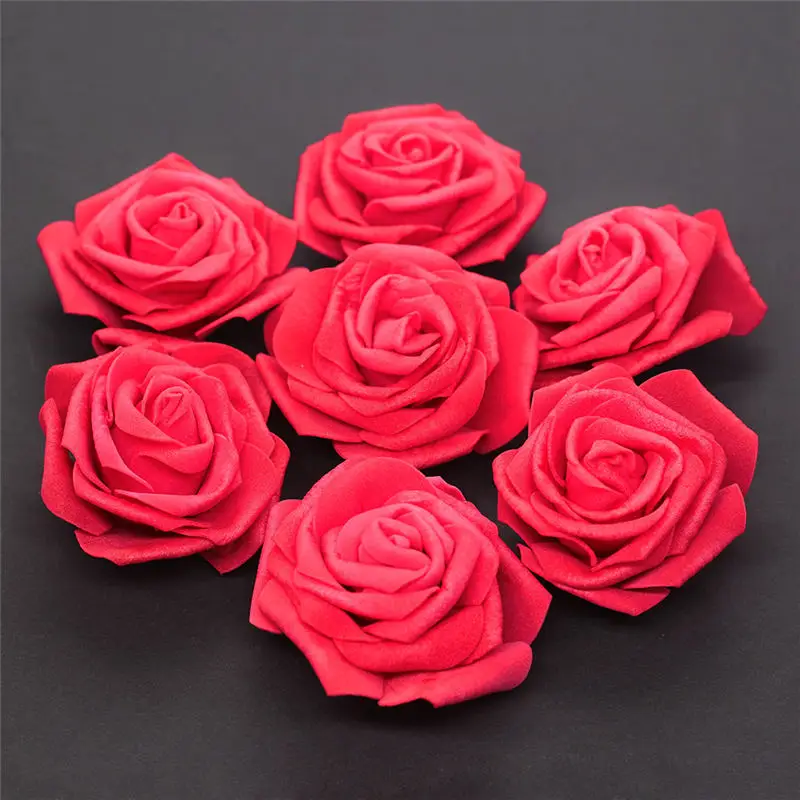 10 шт. 100 искусственные розы из пенополиэтилена|Искусственные и сухие цветы| |