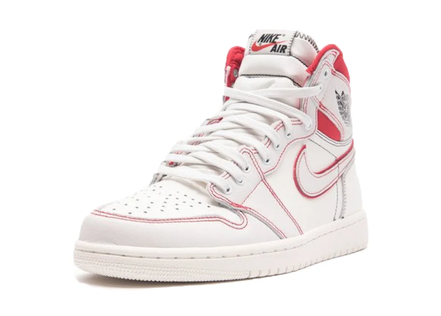 

Originial Air Jordan 1 Retro High OG Phantom Men's Basketball Sneakers Unisex Women Breathable Air Jordan 1 Obsidian