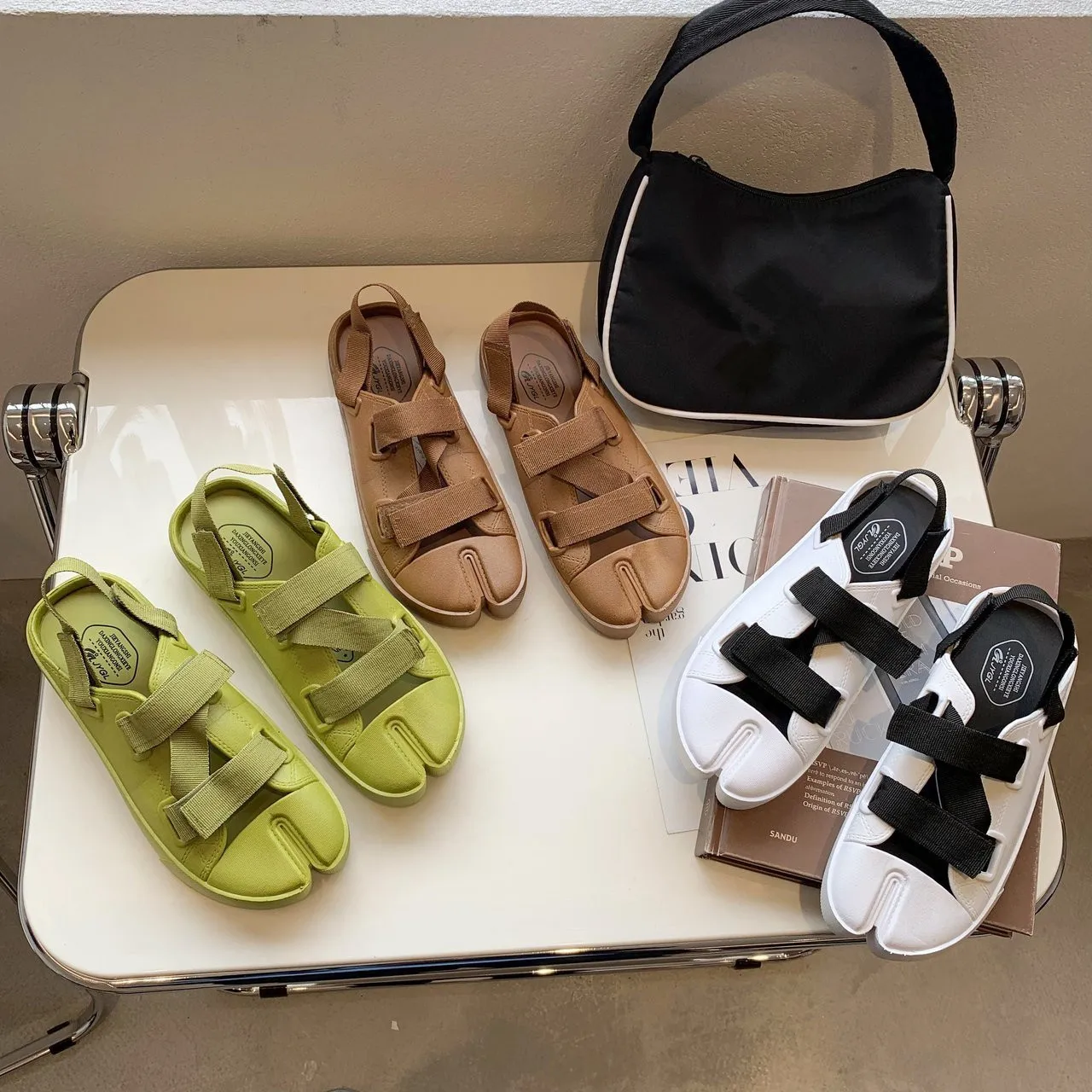 

2021 Sandals Female Shoe Soft All-Match Espadrilles Platform New Girls Summer Closed Sports Low Fashion High Beige Flat Comfort