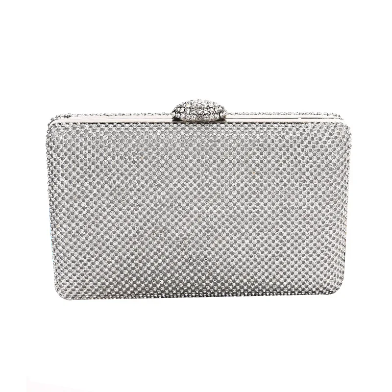 GLOIG full of diamonds women eveningbags flap design rhinestones day clutch with chain shoulder handbags party bags