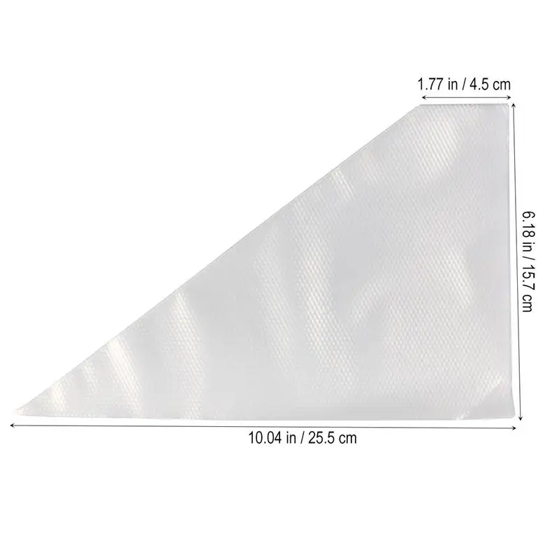 

100PCS Disposable PE Decorating Bags Cake Cream Icing DIY Decoration Pastry Bags DIY Cake Decorating Tips Set