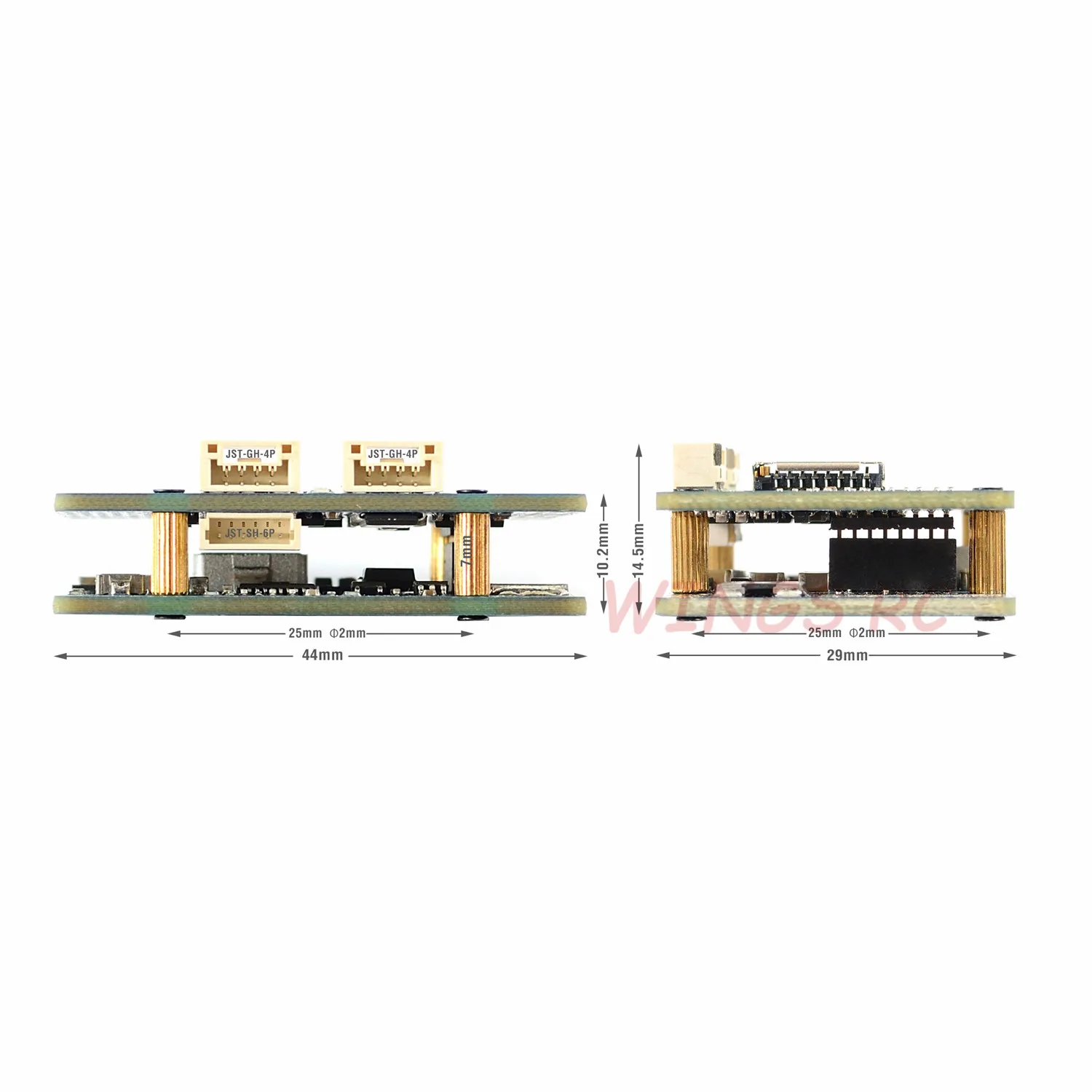 Система управления полетом MATEK F765-WSE STM32F765VIH6 2-6S Контроллер полета ArduPilot INAV для