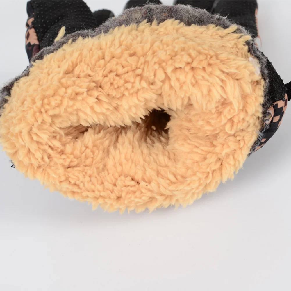 Камуфляжные мужские зимние перчатки для спорта на открытом воздухе