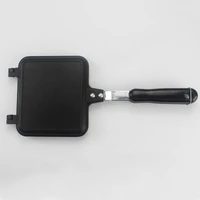sandwich mold waffle easy clean kitchen tool bread barbecue plate toast frying pan home double side non stick aluminum alloy