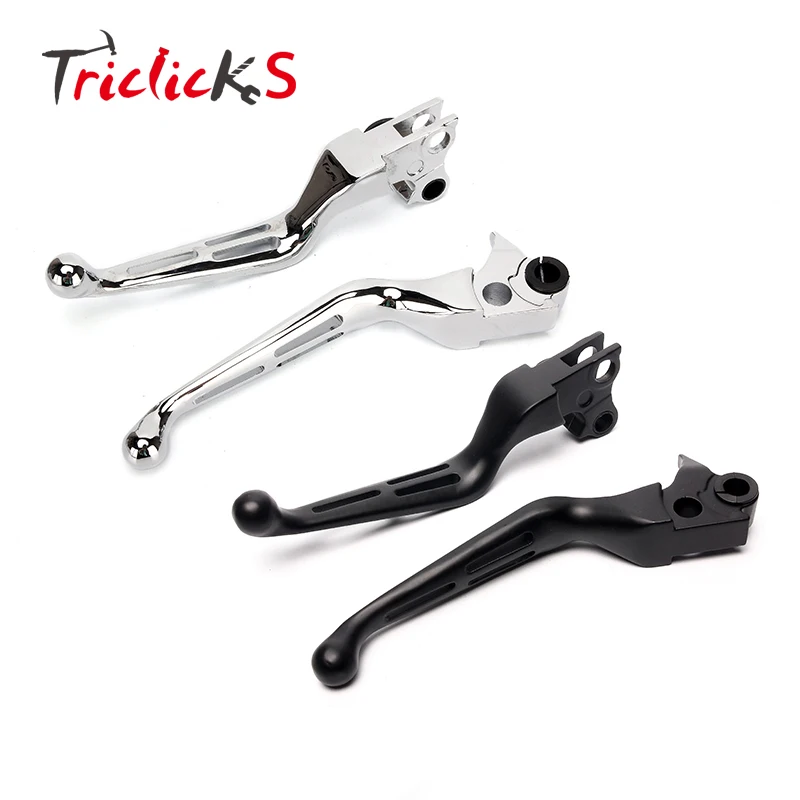 

Черные алюминиевые рычаги тормоза сцепления для Мотоциклов Harley SDyna Touring Softail 96-07 XL 96-03