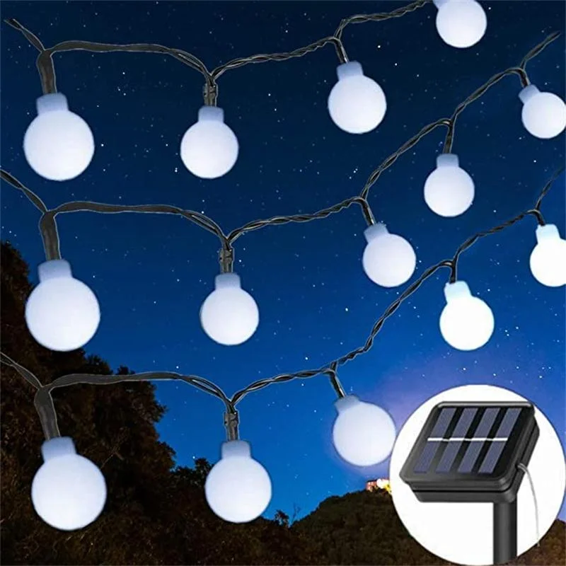 

Solar Led Lights Outdoor Solar Garland Balls Solar Power Christmas Lights Navidad Garden Decoration Street Garland Solar Lights