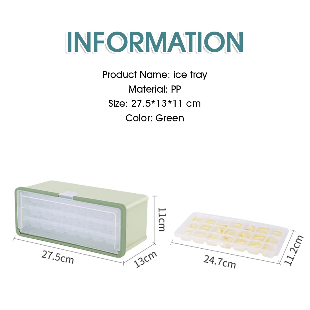 

3 In 1 Ice Cube Maker Ice Mould Ice Cube Tray Mold And Shovel Set Food Grade Ice Mold For Whiskey Cocktail Kitchen Accessories