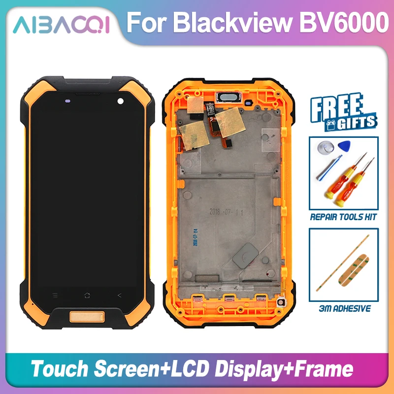 AiBaoQi новый 4 7 дюймовый сенсорный экран + 1280X720 ЖК дисплей рамка в сборе Замена для