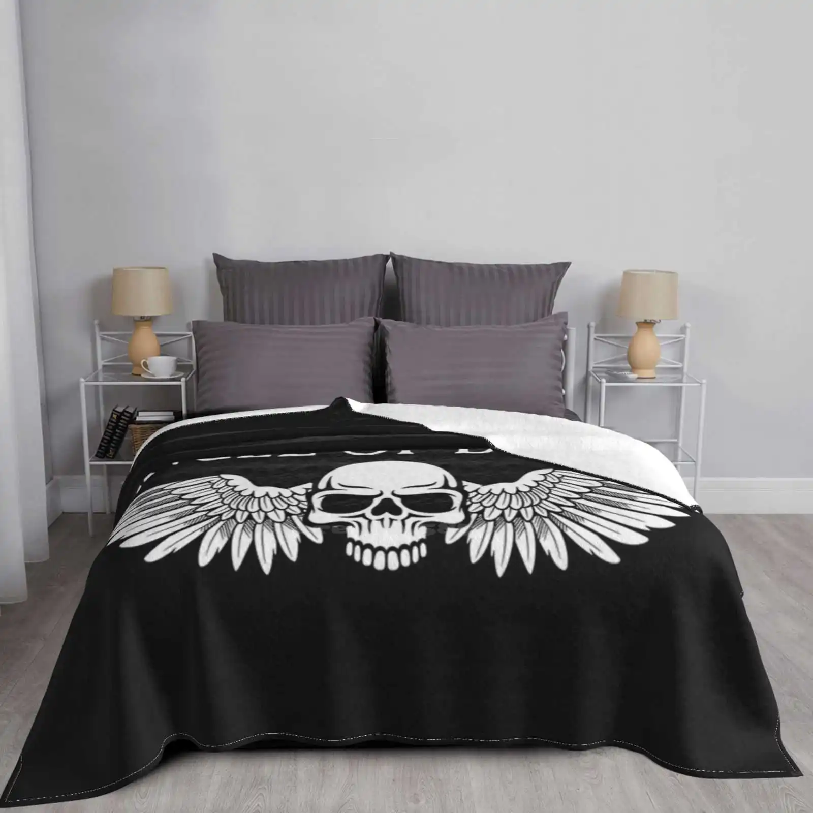 Новинка модное мягкое теплое одеяло с принтом Angel Of Death 40 000 К Wh40K непромокаемый