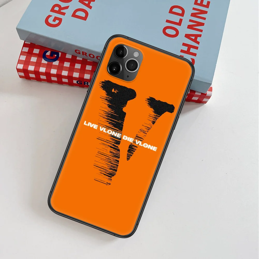 

Fashion Trend America Vlons Phone Case For IPhone 4 4s 5 5S SE 5C 6 6S 7 8 Plus X XS XR 11 12 Mini Pro Max 2020 black Hoesjes