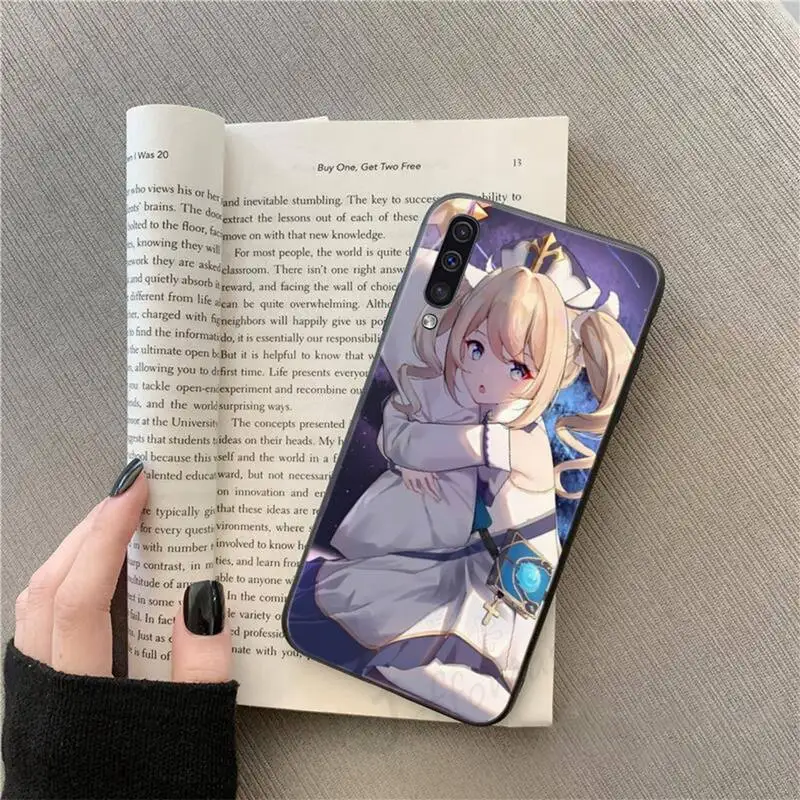 

Genshin Impact Game girl cute cover Phone Case For Samsung A20 A30 30s A40 A7 2018 J2 J7 prime J4 Plus S5 Note 9 10 Plus