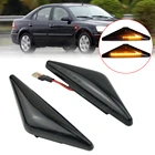 Для Ford Focus MK I 1998 1999 2000 2001 2002 2003 Mondeo MK III MK3 2004-2000 Светодиодный динамический поворотный сигнал бокосветильник фонарь